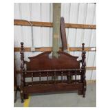 Modern cherry full / queen size bed set -