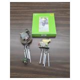 4 small wind chimes