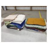 Box lot miscellaneous cotton quilting material