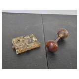 Antique door knob and latch