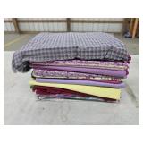 Box lot miscellaneous new quilting material, 1-3