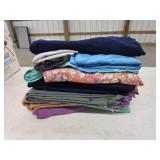 Box lot miscellaneous polyester quilting material