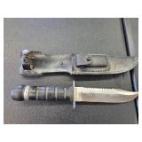 Life knife survival knife with sheath, 420
