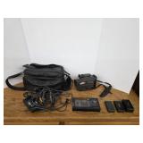 Vintage Panasonic Palmcorder IQ PV-A396 with 16x