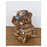 Vintage 1950s ceramic "Sleepy Elephant" cookie