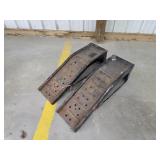 Pair of Peterson heavy duty steel automobile