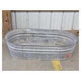 Wheeling 33 gallon oval galvanized tub