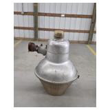 Vintage Mercury light fixture, converted to