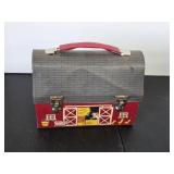Vintage thermos tin Barn lunch box