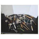 Box lot assortment kitchen utensils