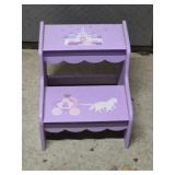 CINDERELLA PRESSED BOARD CHILDRENS STEP STOOL