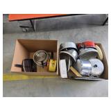 Box lot assorted kitchen wares