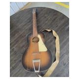 Vintage six string guitar, no markings, need some