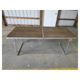 Aluminum frame 6 ft folding table, ALL PROCEEDS