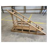 Custom built wooden Klondike Derby sled, #3, ALL