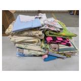 Box lot miscellaneous cotton quilting material