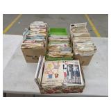 Box lot sewing patterns