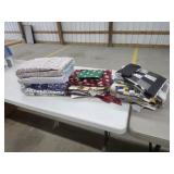 Box lot miscellaneous quilting material