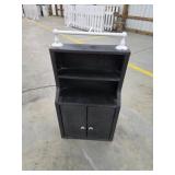 Modern wicker hanging bathroom wall cabinet,