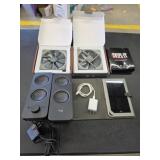 Box lot miscellaneous electronics - nook reading