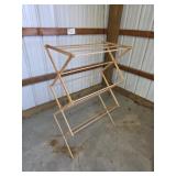 Vintage Madison wooden collapsible clothes dryer