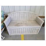 Suncast 52-in patio storage bench