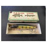 Vintage Creek Chub Bait Co. "Pikie Minnow" Wooden