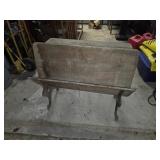 VINTAGER ANTIQUE SCHOOL DESK