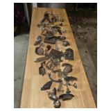 BOX LOT ASSORTED VINTAGE ANTIQUE HARDWARE