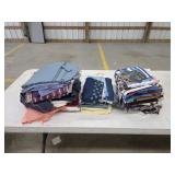 Box lot miscellaneous quilting material