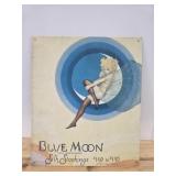 Vintage Blue Moon Silk Stockings Tin Advertising