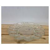 Vintage Indiana Glass Clear Hobnail Deviled Egg
