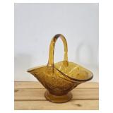 Vintage Tiara Indiana Glass Amber Sandwich