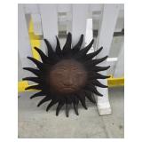Decorative metal outdoor 24 in sunshine decor