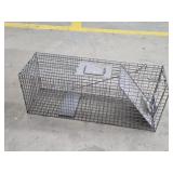 Havahart large galvanized animal trap