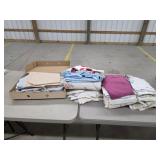 Box lot miscellaneous quilting material