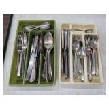 Vintage antique silver plated silverware