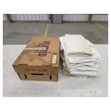 Box of odds and ends quilting material