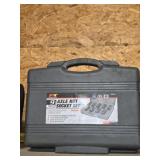PERFORMANCE TOOL 9-PIECE 1/2' DRIVE METRIC AXLE