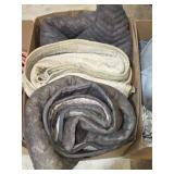 3 VINTAGE MOVING BLANKETS