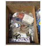 BOX LOT ASSORTED AUTOMOTIVE PARTS