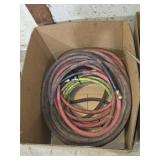 BOX LOT ASSORTED AIR HOSES