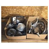 2 BOX LOTS ASSORTED FORD AUTOMOTIVE PARTS