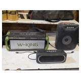 3 ASSORTED BLUETOOTH SPEAKERS