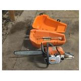 STIHL WOOD BOSS 028 AV CHAINSAW & CASE,