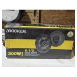 KICKER 300W OEAK COAXIAL SPEAKERS