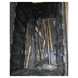 LARGE LOT OF HAND TOOLS, CHISELS, PRY BARS &