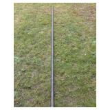 8 PCS BLACK GALVANIZED STEEL PIPES