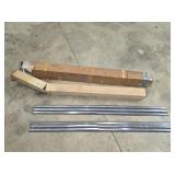 VINTAGE CHROME ROOF LUGGAGE RACK CARRIER