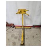 STEEL ENGINE STAND, YELLOW